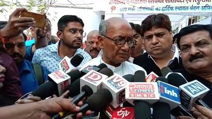 दिग्विजय सिंह ने केंद्र सरकार पर किया कटाक्ष, कही ये बड़ी बात