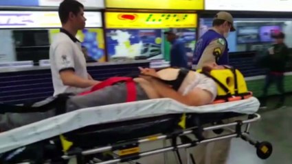 Homem é ferido a faca na rodoviária e mulher é detida