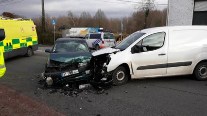 Bleharies accident avec délit de fuite 21.12.2019