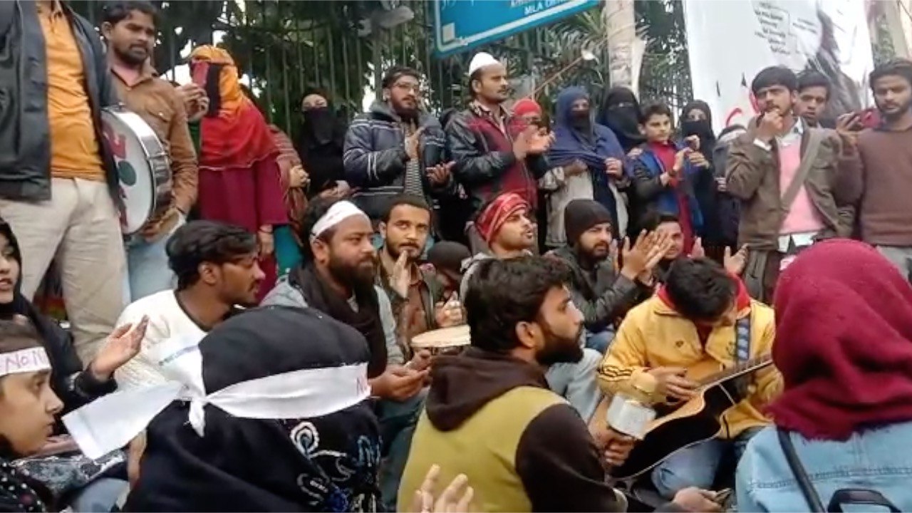 Jamia sees massive protests against CAA