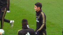 Último entrenamiento del Real Madrid antes del partido frente al Athletic