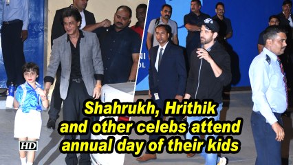 Shahrukh, Hrithik and other celebs attend annual day of their kids