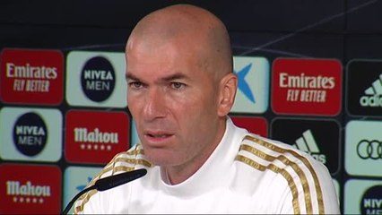 Zidane: "Es el último partido del año y hay que darlo todo"