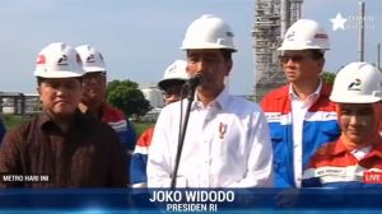 Jokowi Minta Kilang TPPI Selesai dalam 3 Tahun