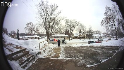 Delivery Drive Recreates Famous Movie Scene