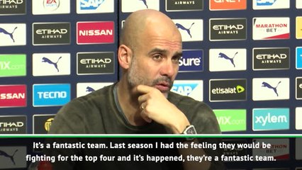 Leicester are a fantastic team - Guardiola