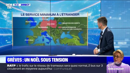Grèves: un Noël sous tension - 21/12