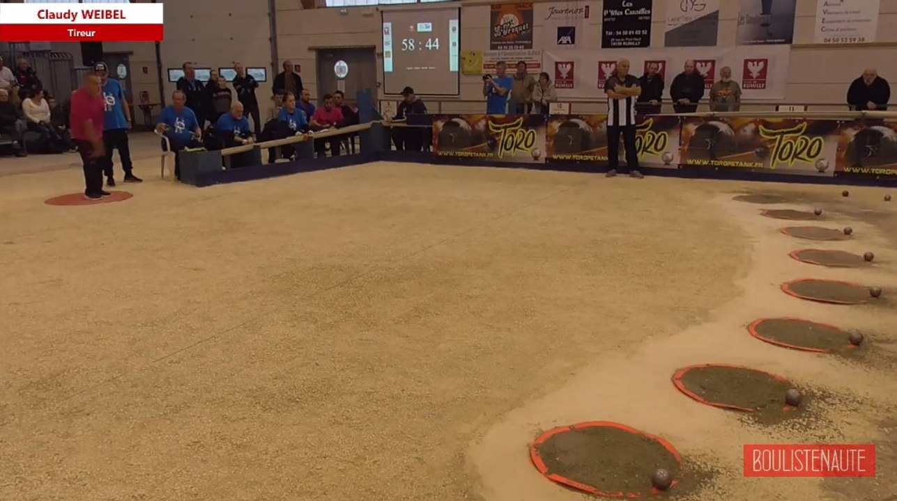 Pétanque : Tir des 1.000 boules à 10 tireurs mixte dans l'heure à Rumilly