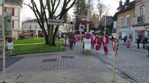 Vittel : Première course des Pères Noël