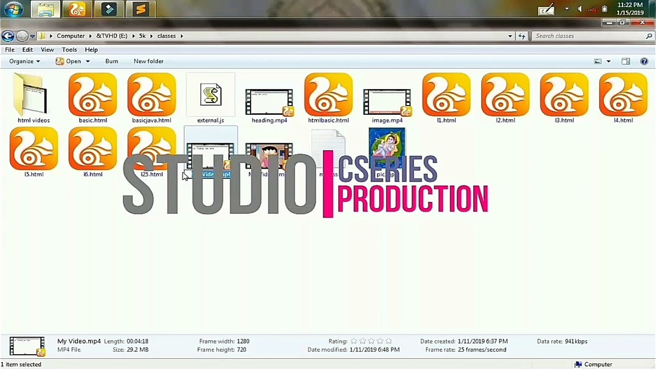 Html In Hindi Tutorial-2 Video Tag & Embed Tag in Html