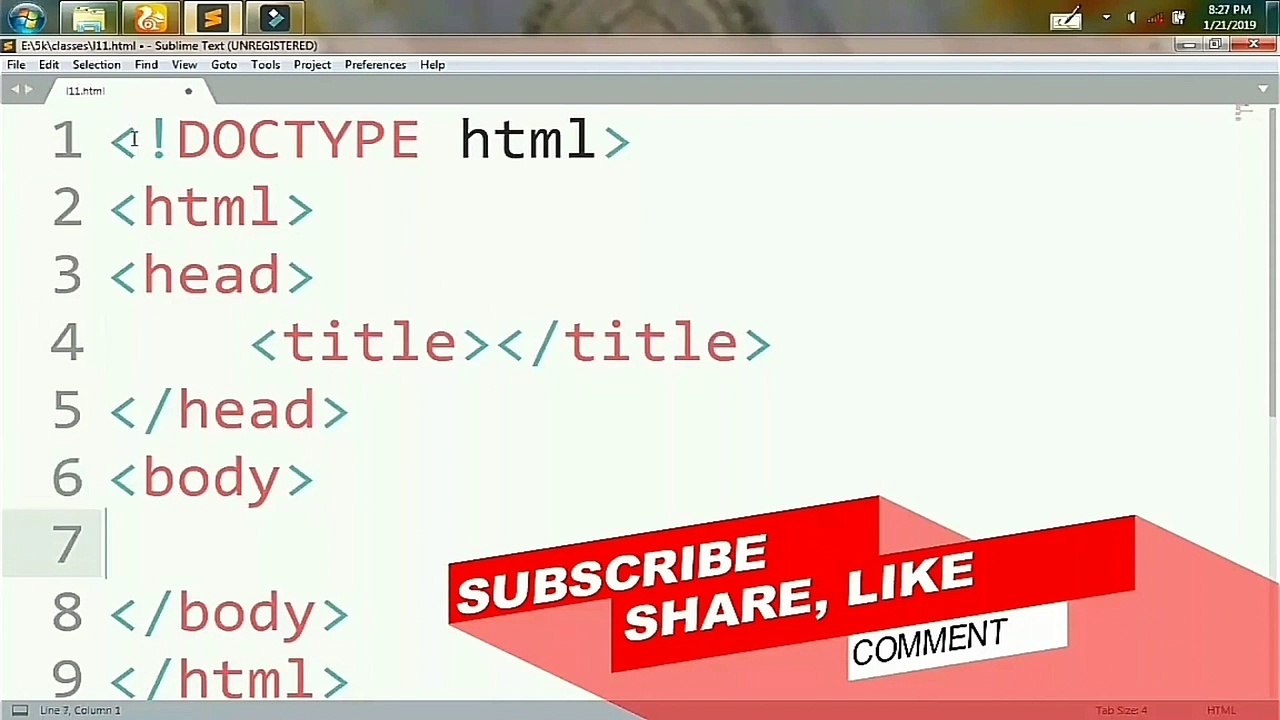 Html In Hindi Tutorial-4 Table Tag,headers,rowspan,colspan in Html