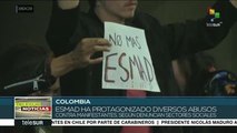 Colombia: ESMAD señalado por diversos abusos contra manifestantes