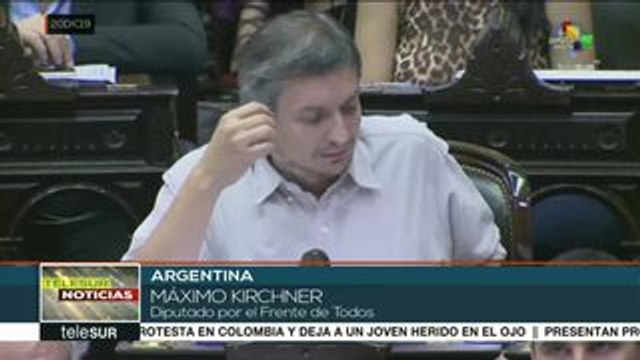 teleSUR Noticias:Senado argentino debate ley de emergencia alimentaria