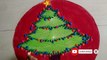 Christmas Tree | Merry Christmas Special Rangoli Design: Christmas Da Special Rangoli