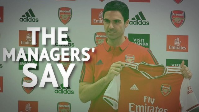 'Intelligence, passion and knowledge' - Managers react to Arteta appointment
