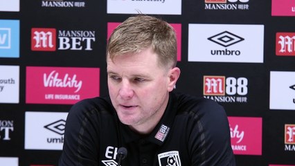 Bournemouth 0, Burnley 1 | Eddie Howe post-match press conference