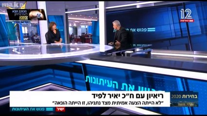 הריאיון המלא של יאיר לפיד לרינה מצליח 21/12