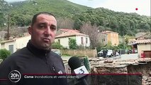 Les intempéries font d'importants dégâts en Corse, toujours menacée par des inondations et des vents violents