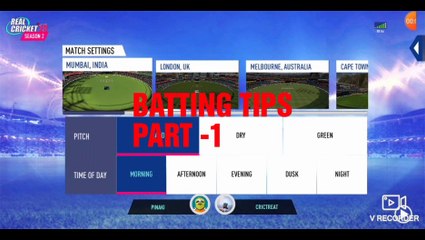 Real Cricket19 Multiplayer Batting Tips / New Update Version 2.9 / #rc19 #Battingtips