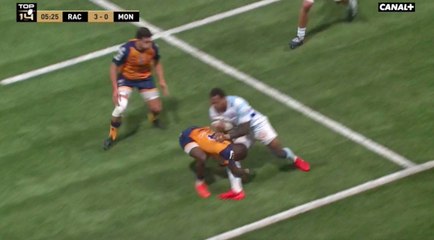 L'énorme percussion de Virimi Vakatawa sur Gabriel Ngandebe