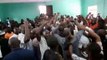 Cris de joie à la cour d'appel de Conakry après la libération provisoire d'Abdourahamane Sanoh et Cie du FNDC