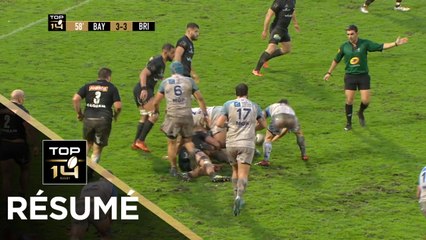 TOP 14 - Résumé  Bayonne-Brive: 6-6 - J11 - Saison 2019/2020