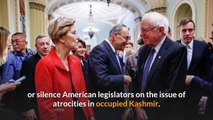US Congress members refuse dictation from India on occupied Kashmir