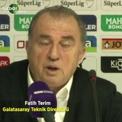 Fatih Terim: "Çekemeyenker, kıskananlar yerinde gözü olanlar, 'ben niye yapamıyorum' diyenker.. Hepsi var"