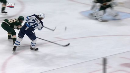 Blake Wheeler ties franchise record with shorthanded goal