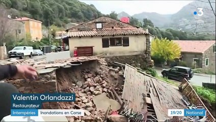 Intempéries : la Corse-du-Sud noyée sous les eaux