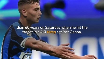 Sebastiano Esposito breaks 60-year record as Inter go top with four-goal stroll