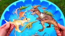 Dinosaurs for kids, Dinosaurs Baby and Mom, Jurassic World Dinosaur Toys Kids Video