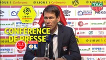 Conférence de presse Stade de Reims - Olympique Lyonnais (1-1) : David GUION (REIMS) - Rudi GARCIA (OL) / 2019-20