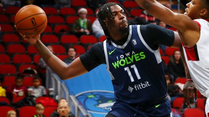 Naz Reid Posts 11 points & 11 rebounds vs. College Park Skyhawks