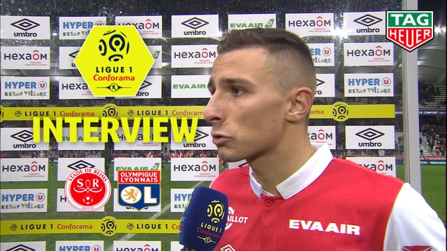 Interview de fin de match : Stade de Reims - Olympique Lyonnais (1-1) - Résumé - (REIMS-OL) / 2019-20