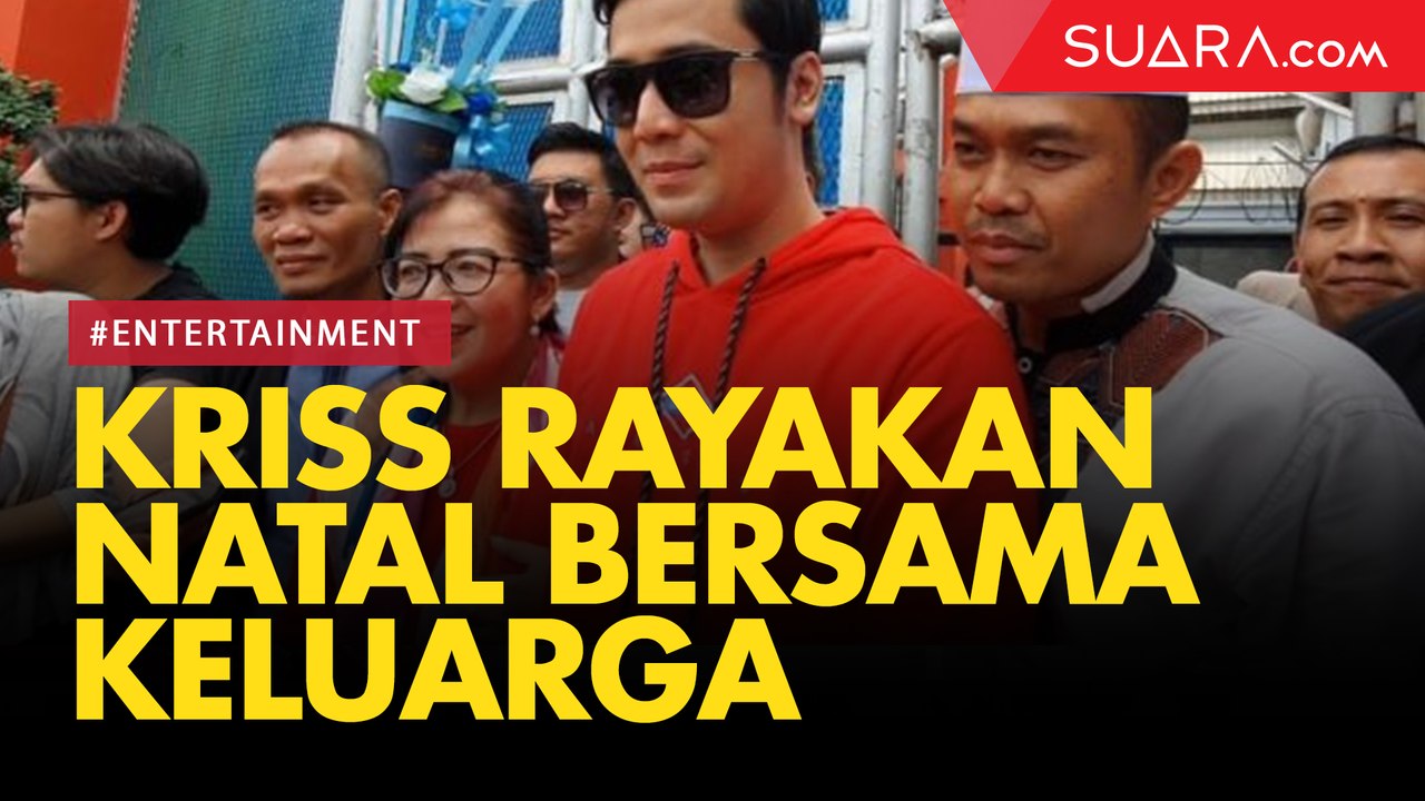 Bebas Dari Penjara, Kriss Hatta Rayakan Natal Bersama Keluarga