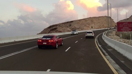 The way to Jebel Hafeet (Good Hill Station|)Al Ain-United Arab Emirates