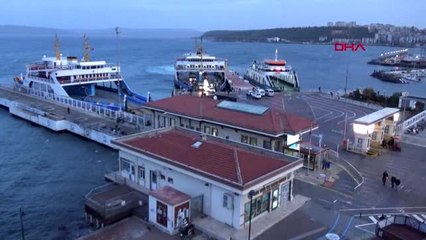 Video herunterladen: Çanakkale gökçeada ve bozcaada'ya feribot seferleri yapılamıyor