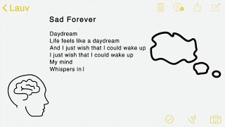 Lauv ‒ Sad Forever (Lyrics)