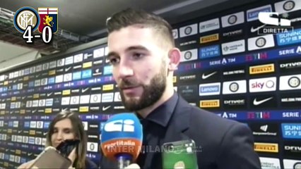 INTER-GENOA 4-0 * LE PAROLE DI ROBERTO GAGLIARDINI autore del 2-0
