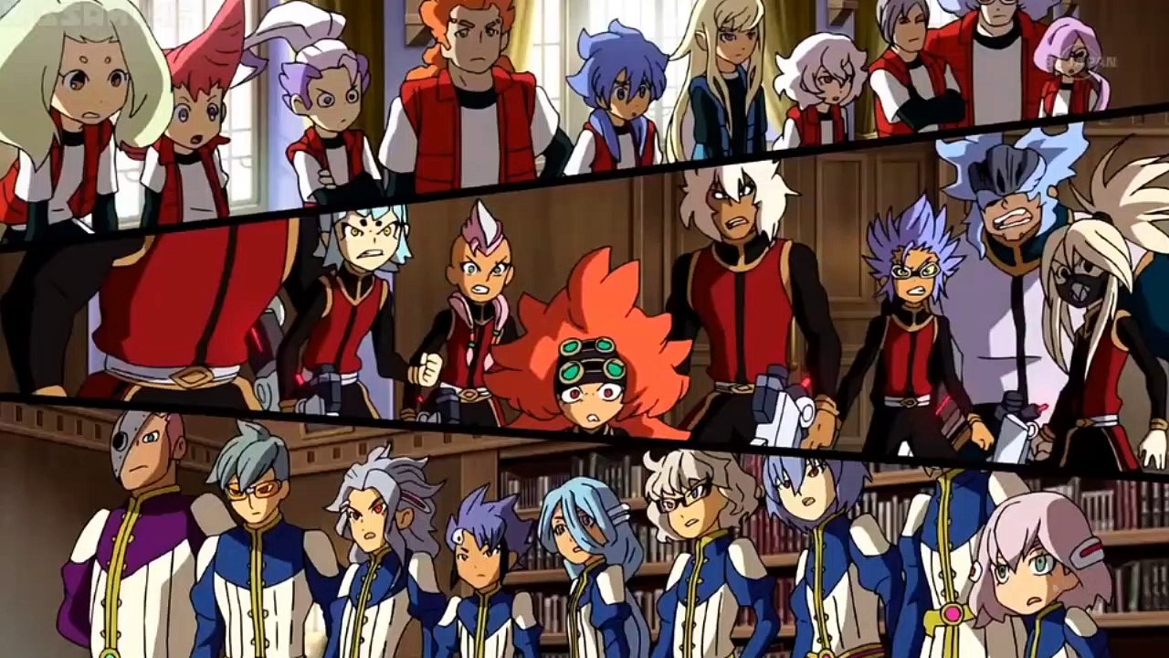 Inazuma Eleven GO Chrono Stone Second Stage Children Fight