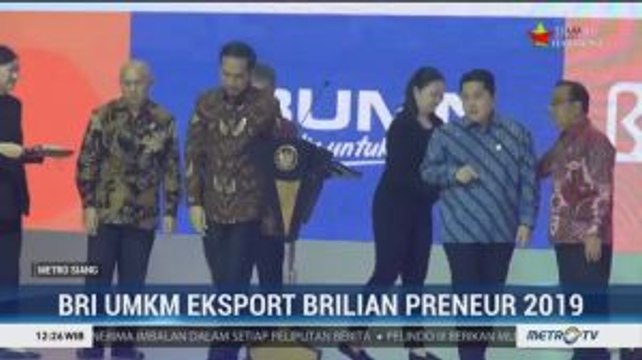 BRI Gelar UMKM Export Brilian Prenuer 2019