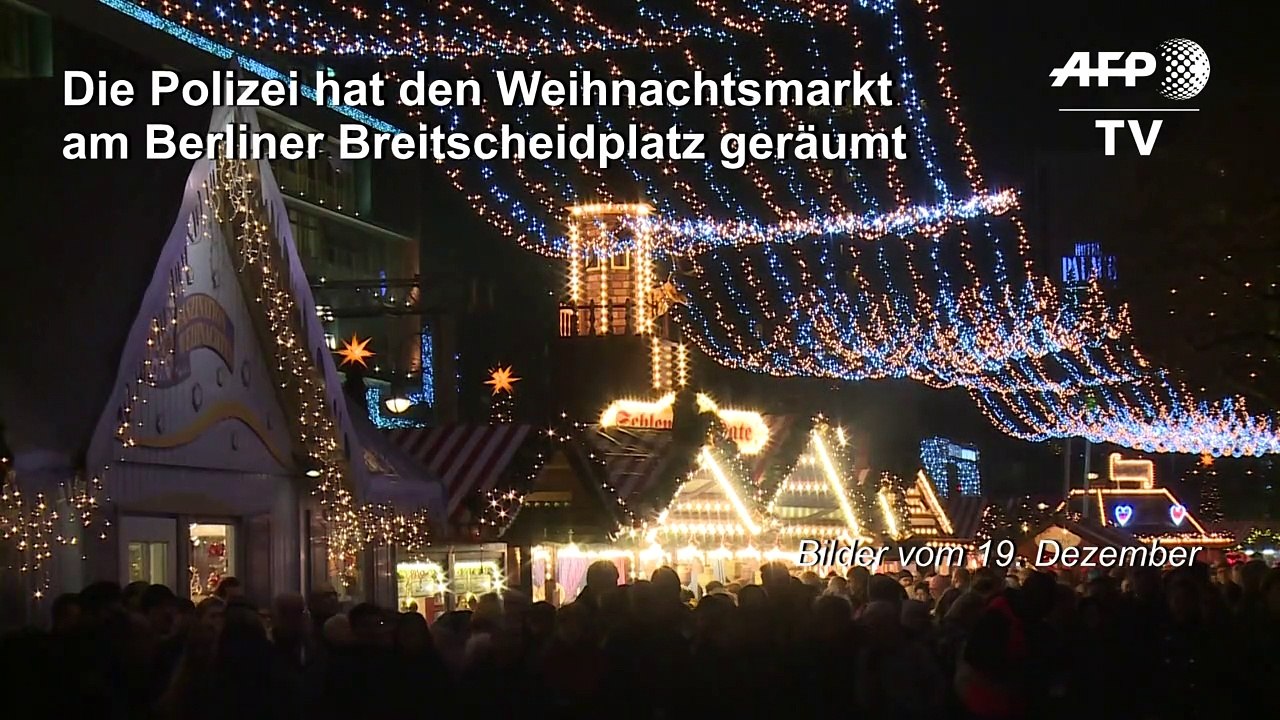 Weihnachtsmarkt am berliner breitscheidplatz geräumt