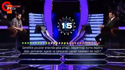 İkinci soruda elendi, gündem oldu