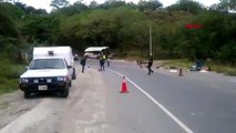 Guatemala'da kamyon yolcu otobüsüne çarptı 21 ölü