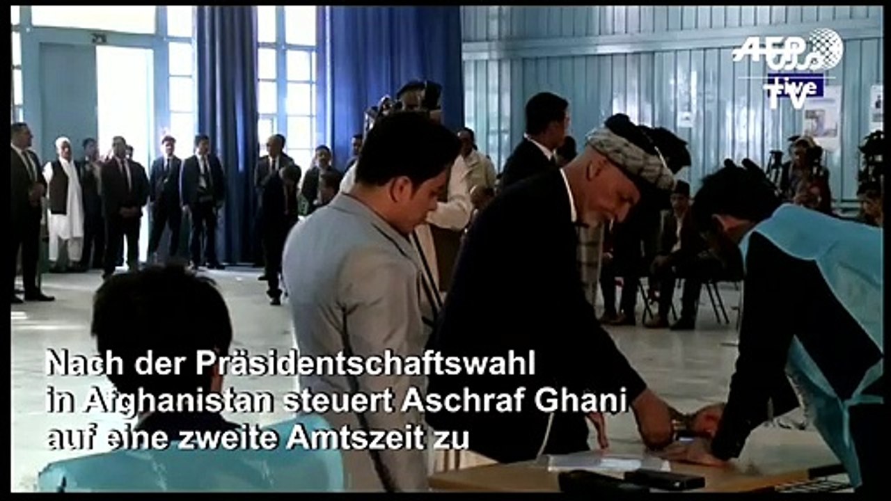 Afghanistan: Ghani gewinnt Präsidentenwahl