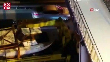 E-5 Karayolu’nda ilginç olay