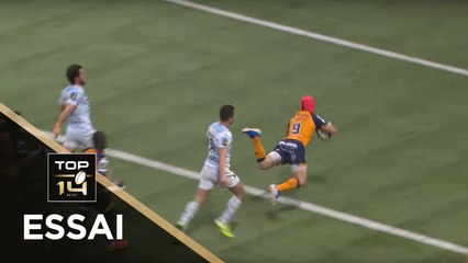 TOP 14 - Essai Gela APRASIDZE (MHR) - Racing 92 - Montpellier - J11 - Saison 2019/2020