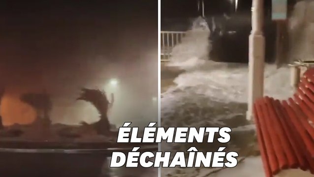 Les images de la tempête Fabien qui a violemment frappé plusieurs départements