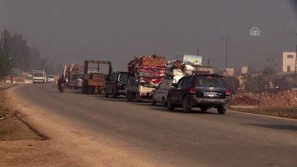 İdlib'de son 2 günde 25 bin sivil daha yerinden edildi